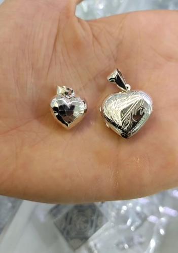 آویز نقره مدل قلب