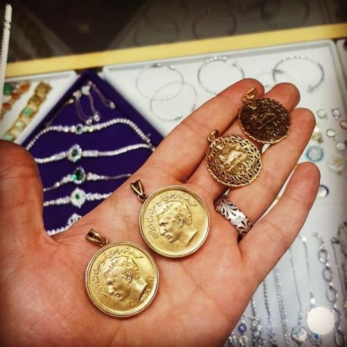 سکه پهلوی مدال