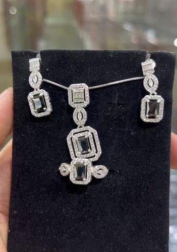 نیم-ست-رنگی-نقره-کد14587