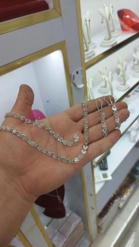 ساخت سفارشی سرویس طرح طلا تافته نقره روکش طلا سفید