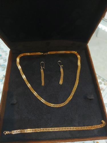 سفارش سرویس طرح طلا تافته نقره زرد