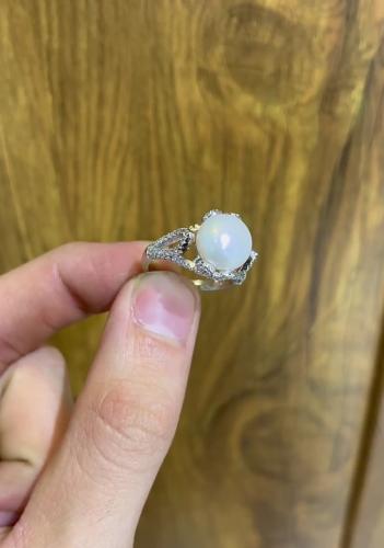 انگشتر-مروارید-کد14585